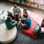 Diverse education shoot